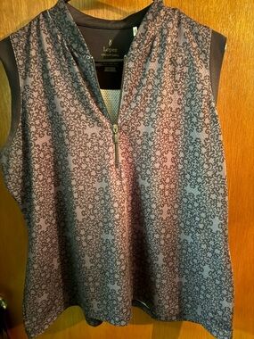 lopez desert dry athletic tank zip front